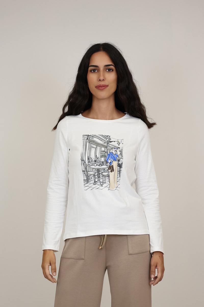 Camisetas de Mujer | Camiseta Navy| M47 Modas Benidorm Camisetas de Mujer | Camiseta Navy| M47 Modas Benidorm