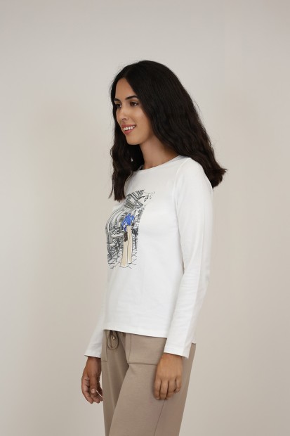Camisetas de Mujer | Camiseta Navy| M47 Modas Benidorm