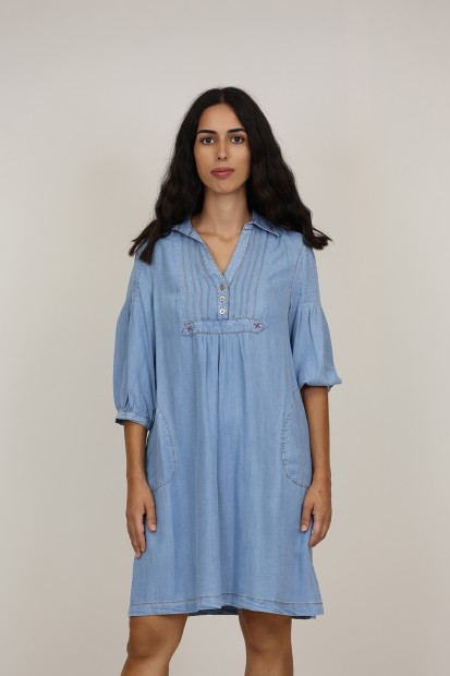 The New | VestidoTencel | M47 Modas Benidorm