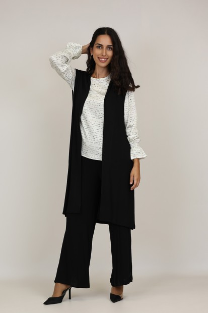 Wales Jacuard Long Cardigan| M47 Modas Benidorm
