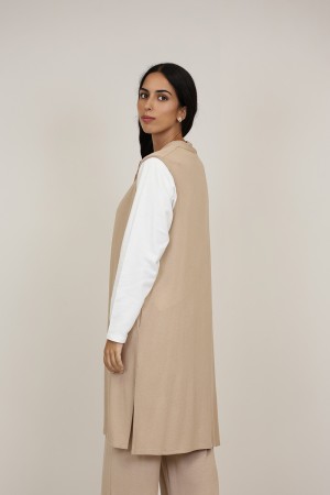 The New | Chaleco Largo Modal| M47 Modas Benidorm