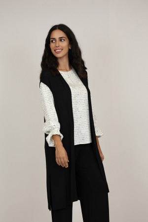 Wales Jacuard Long Cardigan| M47 Modas Benidorm