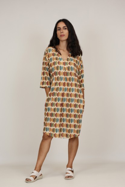 The New| Vestido Estampado| M47 modas Benidorm