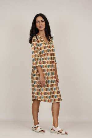 The New| Vestido Estampado| M47 modas Benidorm