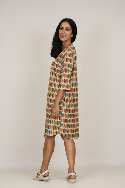 The New| Vestido Estampado| M47 modas Benidorm
