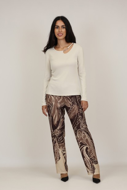The New | Pantalón Estampado| M47 Modas Benidorm