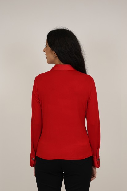 Camisa Blanca de Mujer| Camisa Algodón Orgánico| M47 Modas Benidorm