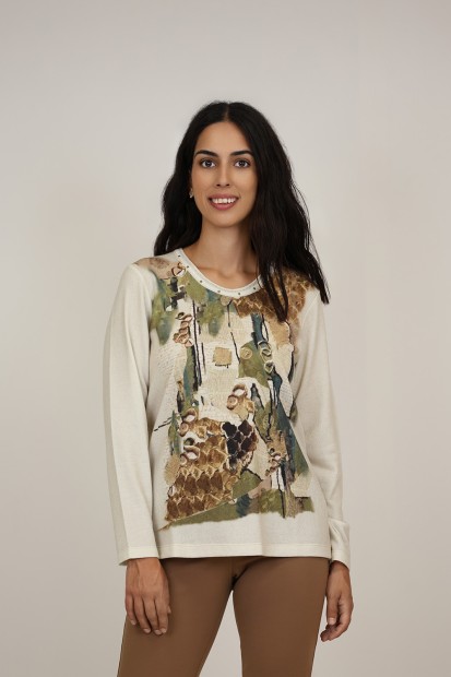 Camiseta de Mujer| Camiseta Algodón Orgánico| M47 Modas Benidorm