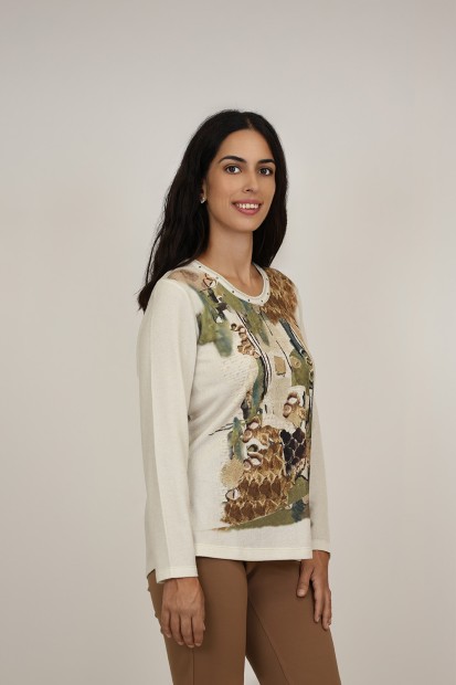 Camiseta de Mujer| Camiseta Algodón Orgánico| M47 Modas Benidorm