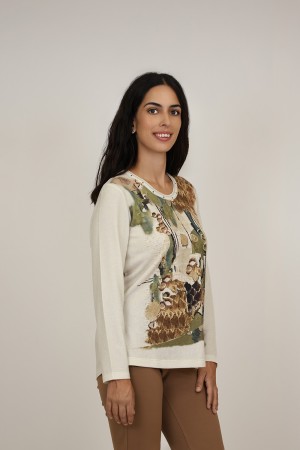 Camiseta de Mujer| Camiseta Algodón Orgánico| M47 Modas Benidorm