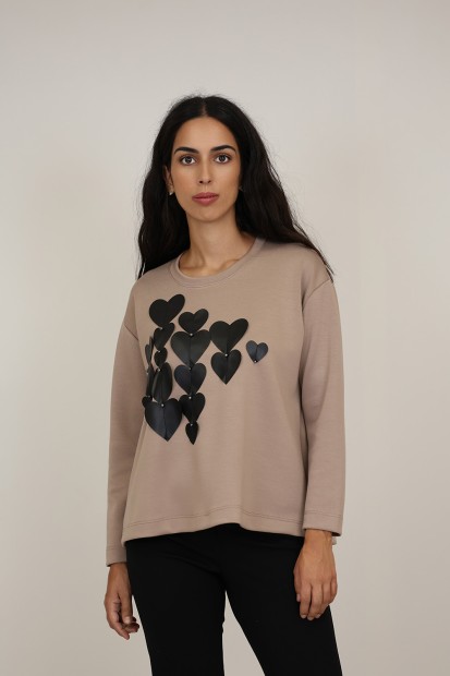 The New| Sudadera Mujer| Punto Modal| M47 Modas Benidorm