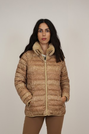 Reversible Animal Pirnt Padded Jacket| New In| M47 Modas Benidorm