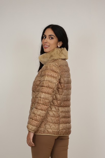 Reversible Animal Pirnt Padded Jacket| New In| M47 Modas Benidorm