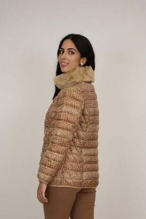 Reversible Animal Pirnt Padded Jacket| New In| M47 Modas Benidorm