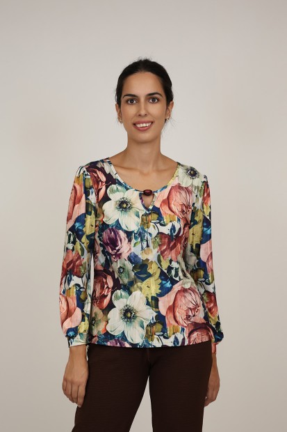 Positional Print Jeans Twinset| M47 Modas Benidorm
