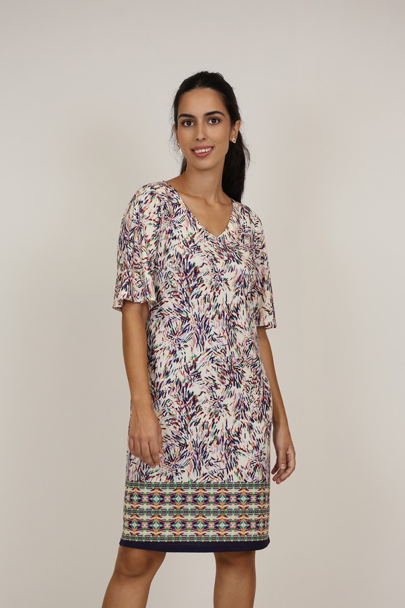 The New | Vestido Midi Estampado| M47 Modas Benidorm The New | Vestido Midi Estampado| M47 Modas Benidorm