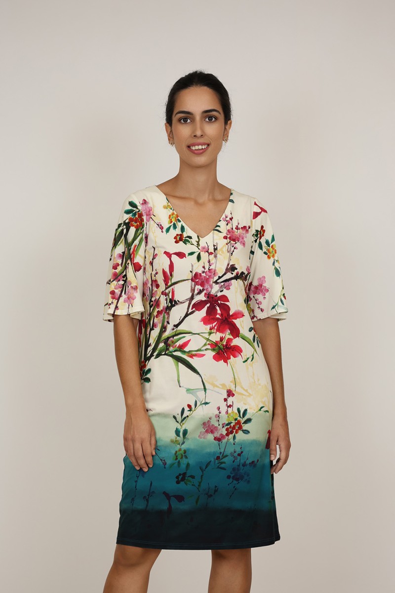 The New | Vestido Midi Estampado| M47 Modas Benidorm The New | Vestido Midi Estampado| M47 Modas Benidorm