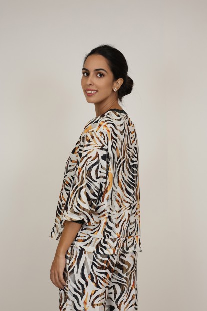The New| Chaqueta Bomber| Chaqueta Estampada| M47 modas Benidorm