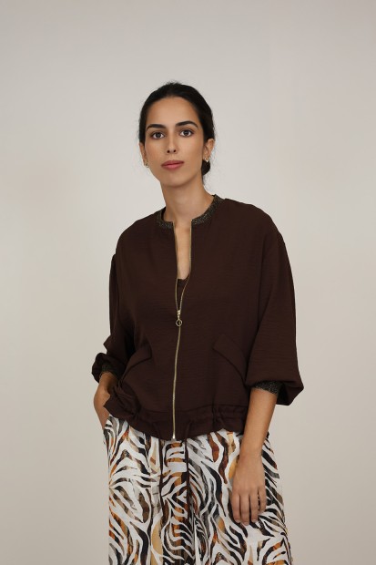 The New| Chaqueta Bomber| Chaqueta Estampada| M47 modas Benidorm