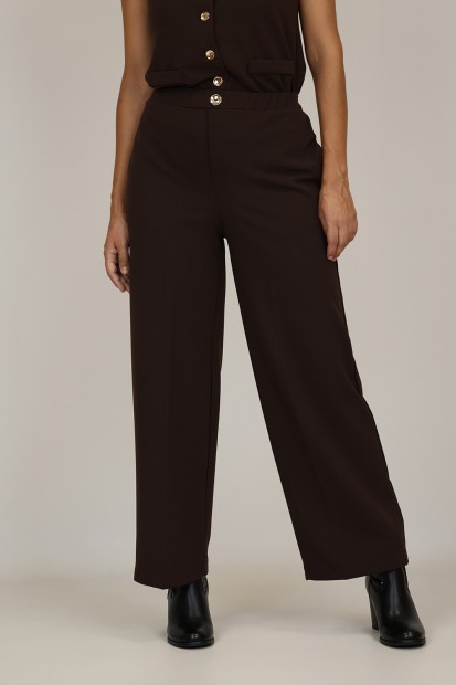 Pantalones de Mujer| Pantalon Palazzo Animal Print | M47 Modas Benidorm