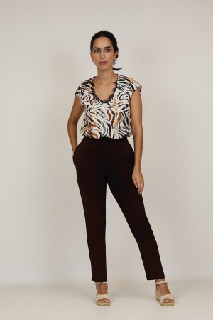 Pantalones de Mujer| Pantalon Palazzo Animal Print | M47 Modas Benidorm