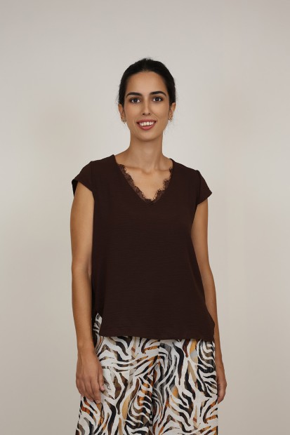 Positional Print Jeans Twinset| M47 Modas Benidorm