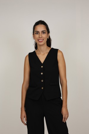 Blue Jeans Leatherette Details| M47 Modas Benidorm
