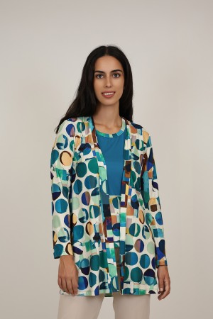 Twinset Jungle Print Knit Fabric| M47 Modas Benidorm