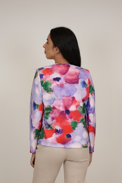 Twinset Jungle Print Knit Fabric| M47 Modas Benidorm