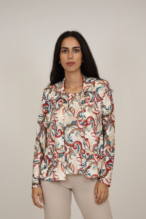 Twinset Jungle Print Knit Fabric| M47 Modas Benidorm