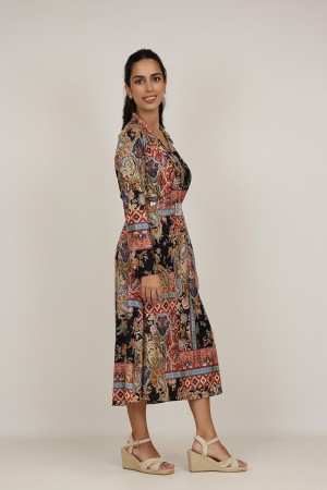 The New| Vestido Maxi| Vestido Estampado| M47 modas Benidorm