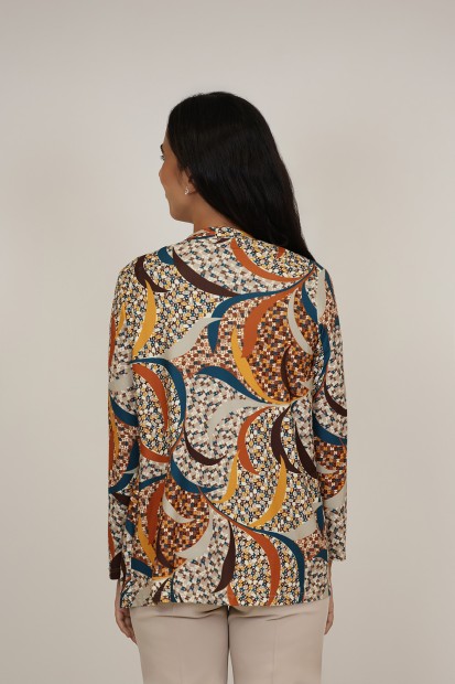 Twinset Jungle Print Knit Fabric| M47 Modas Benidorm