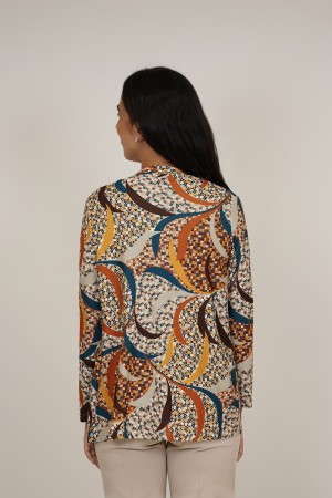 Twinset Jungle Print Knit Fabric| M47 Modas Benidorm