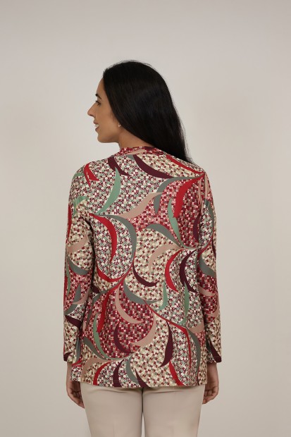 Twinset Jungle Print Knit Fabric| M47 Modas Benidorm