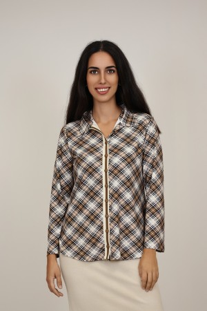 The New| Camisa Estampada de Mujer| M47 Modas Benidorm