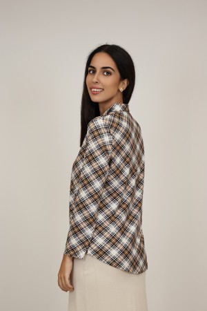 The New| Camisa Estampada de Mujer| M47 Modas Benidorm