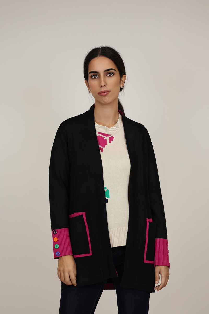 Medium Cardigan Monocolor| M47 Modas Benidorm Medium Cardigan Monocolor| M47 Modas Benidorm
