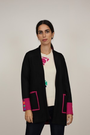 Medium Cardigan Monocolor| M47 Modas Benidorm