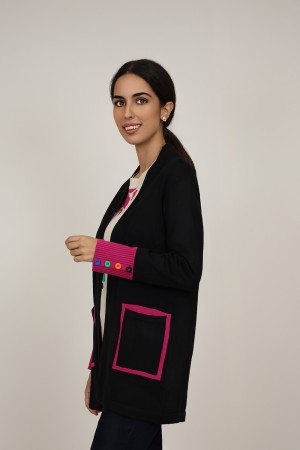 Medium Cardigan Monocolor| M47 Modas Benidorm