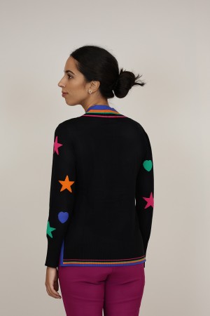 Medium Cardigan Monocolor| M47 Modas Benidorm