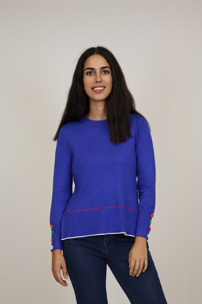 Medium Cardigan Monocolor| M47 Modas Benidorm