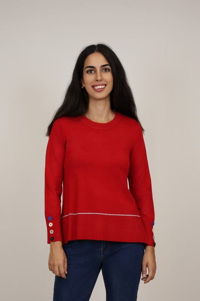 Medium Cardigan Monocolor| M47 Modas Benidorm