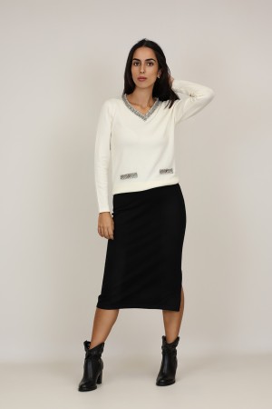 Medium Cardigan Monocolor| M47 Modas Benidorm