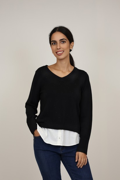 Lurex Viscose Knit Jersey| M47 Modas Benidorm