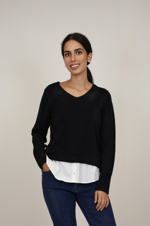 Lurex Viscose Knit Jersey| M47 Modas Benidorm