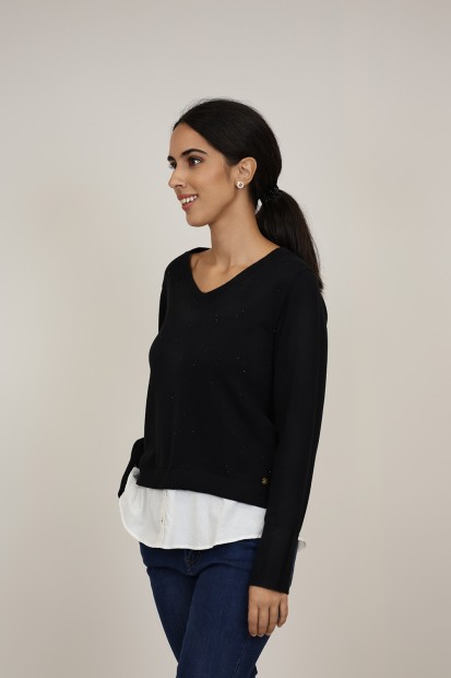 Lurex Viscose Knit Jersey| M47 Modas Benidorm