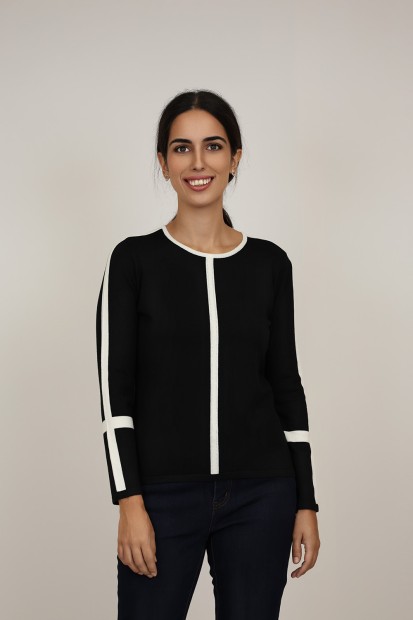 Medium Cardigan Monocolor| M47 Modas Benidorm