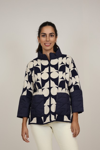 Chaqueta Acolchada de Mujer| Cazadora Algodón Orgánico| M47 Modas Benidorm