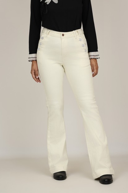 Blue Jeans Leatherette Details| M47 Modas Benidorm