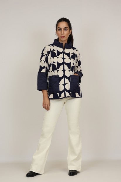 Blue Jeans Leatherette Details| M47 Modas Benidorm